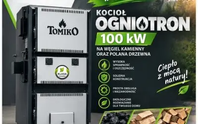 Nowość w naszej ofercie: Kocioł OGNIOTRON o mocy 100 kW – Już wkrótce w sprzedaży!